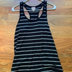 Black and white target brand tank top